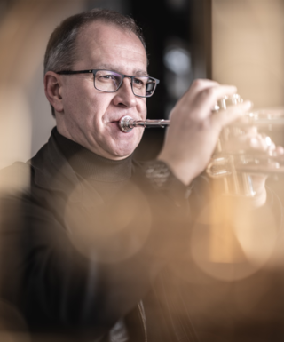 Der Trompeter Adrian Eugster